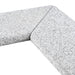 Poolsten Bergama Granit Hörn Grå 500/500x200x30 - Stenbolaget