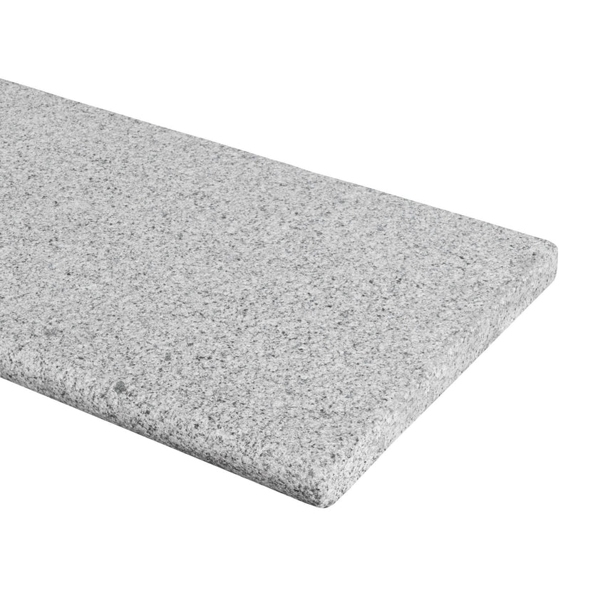 Poolsten Bergama Granit Rak Grå 600x300x30 - Stenbolaget