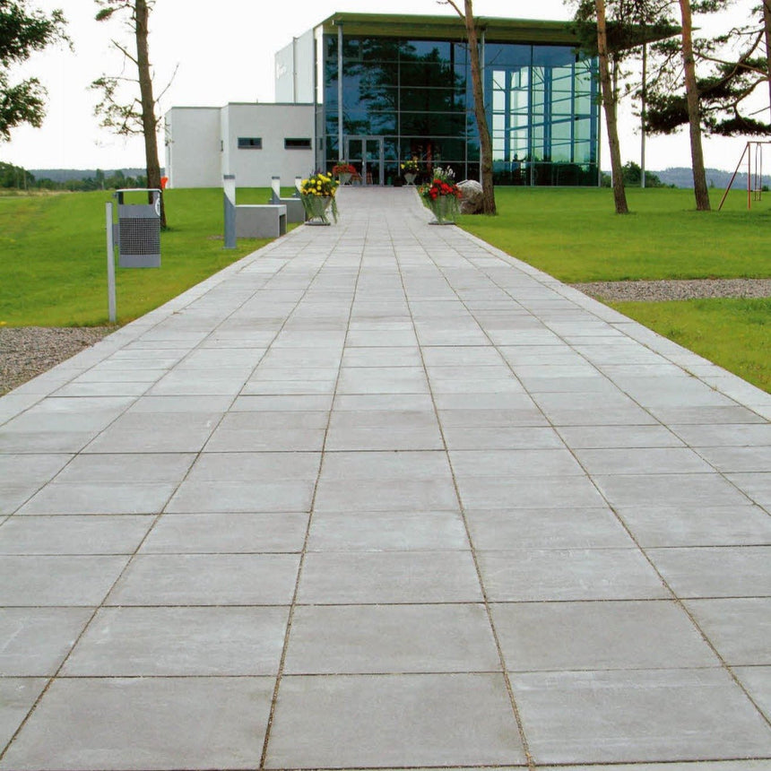 Premiumplattan Grå 400x400x40 - Stenbolaget
