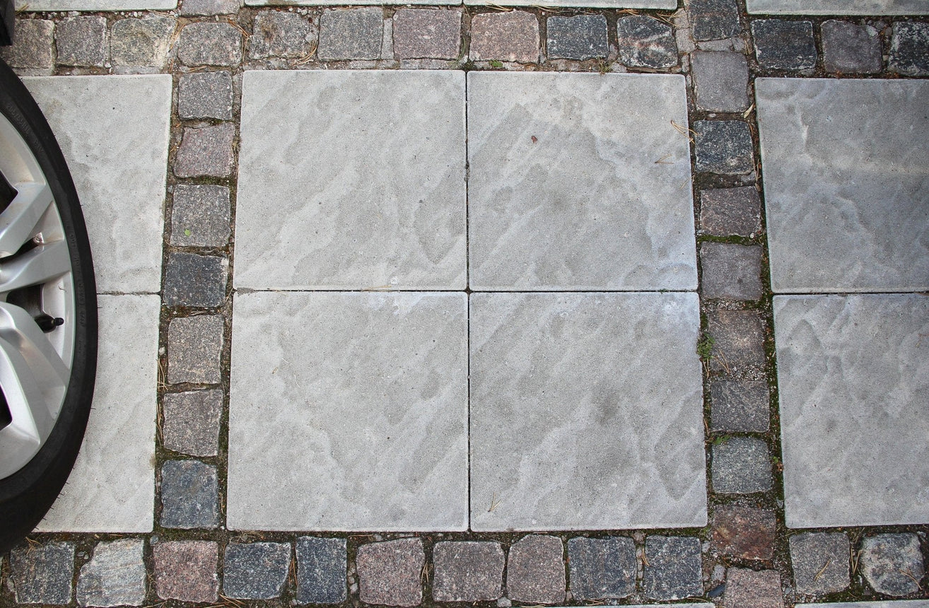 Rosendal Grå 350x350x50 - Stenbolaget