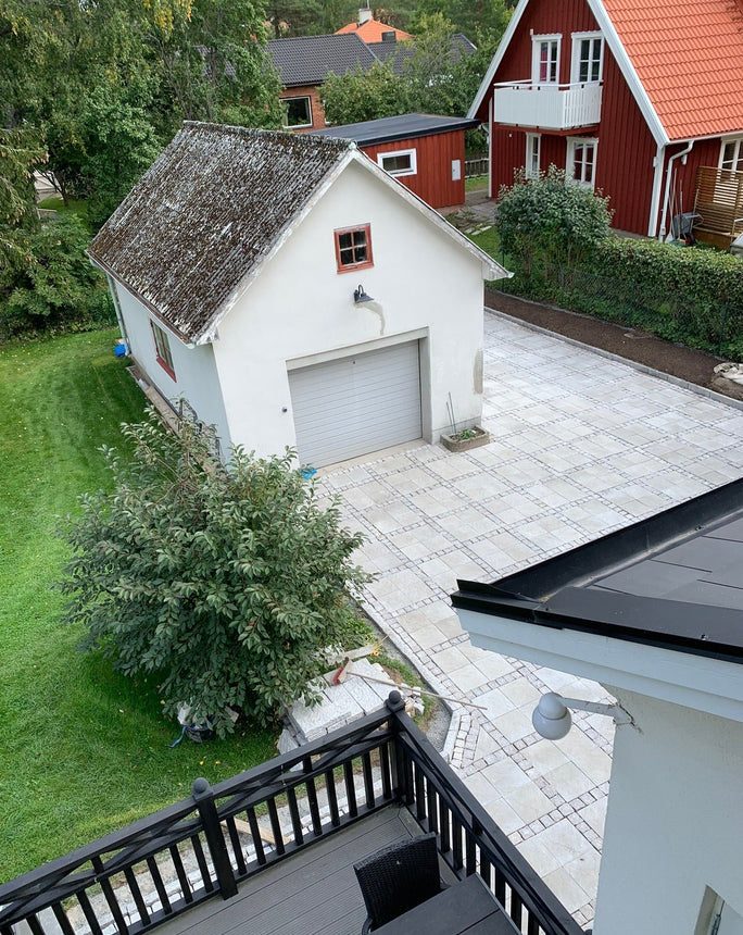 Rosendal Grå 350x350x50 - Stenbolaget