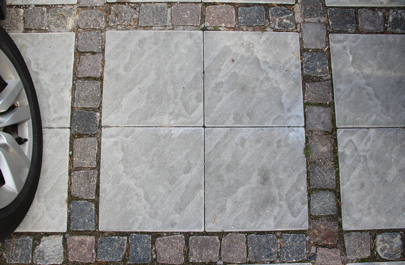 Rosendal Grå 400x400x50 - Stenbolaget