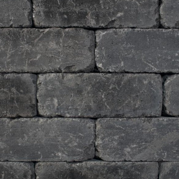 Rustik Halvblock Antracit - Stenbolaget