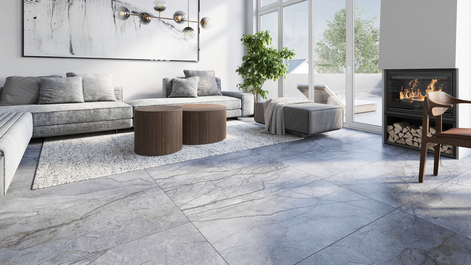Sandby Grå Klinker 120x60 - Stenbolaget