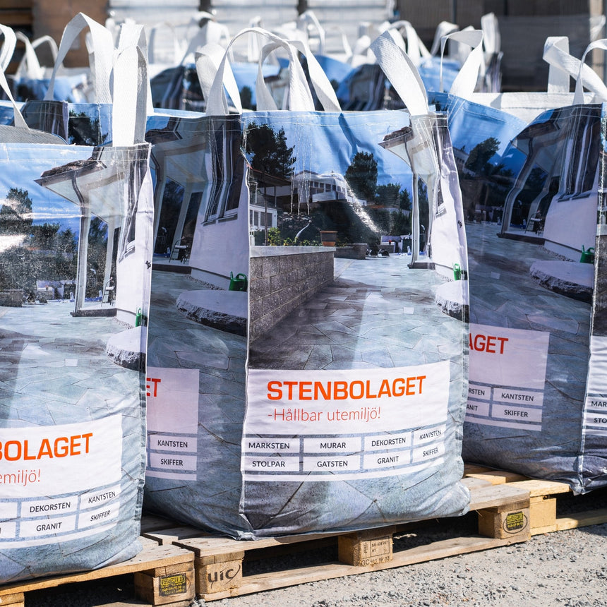 Sjösingel Gulmelerad 8 - 16 Storsäck 1000kg - Stenbolaget