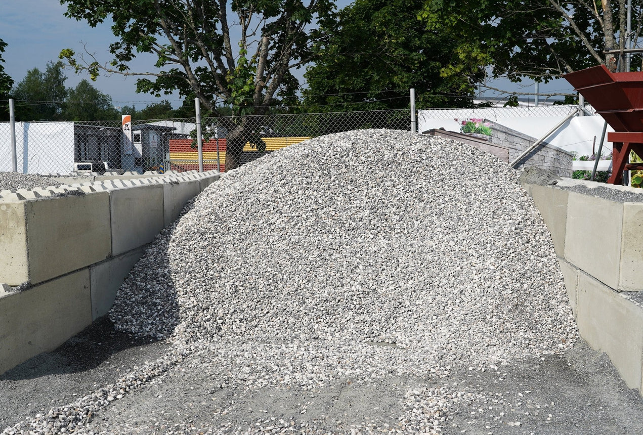 Sjösingel Svart/Vit 16 - 32 Storsäck 500kg - Stenbolaget