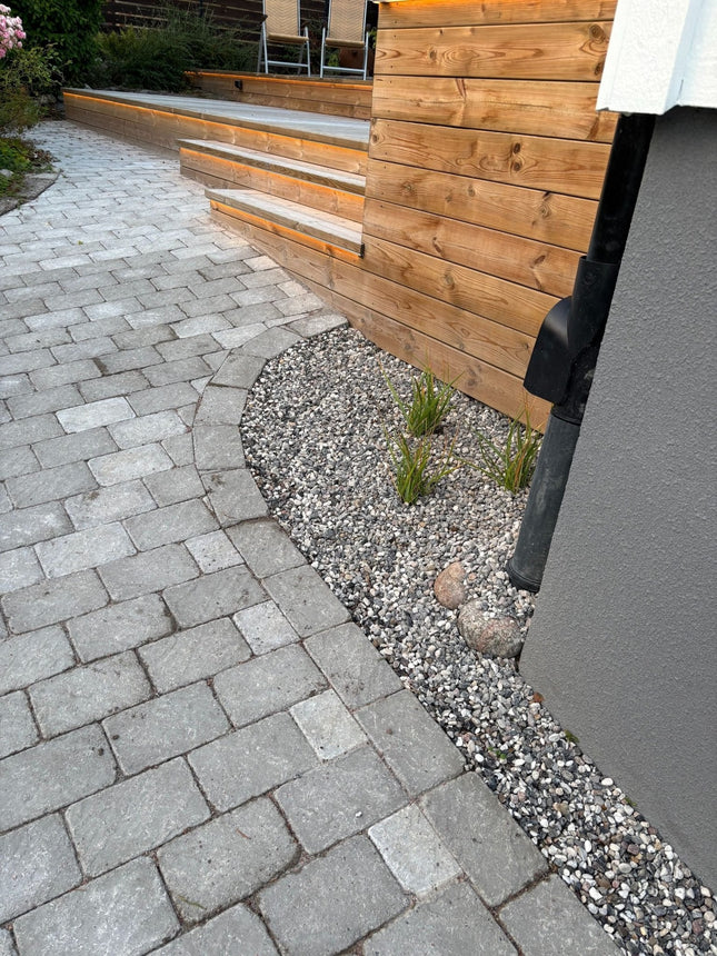 Sjösingel Svart/Vit 8 - 16 Storsäck 1000kg - Stenbolaget Storsäck - Lösmaterial