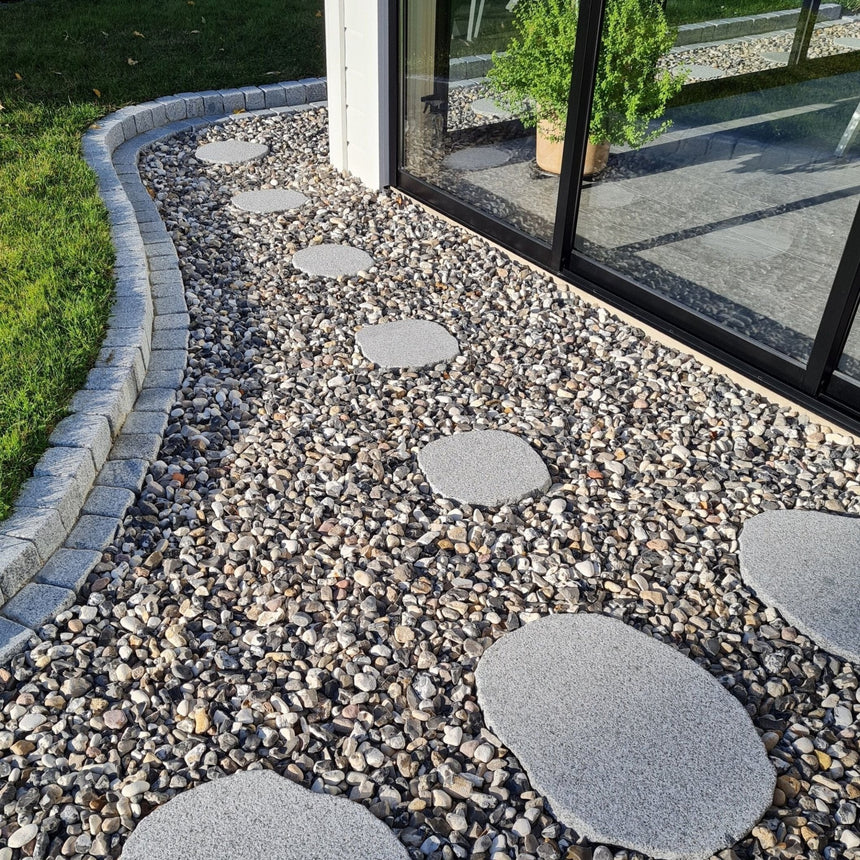 Sjösingel Svart/Vit 8 - 16 Storsäck 500kg - Stenbolaget