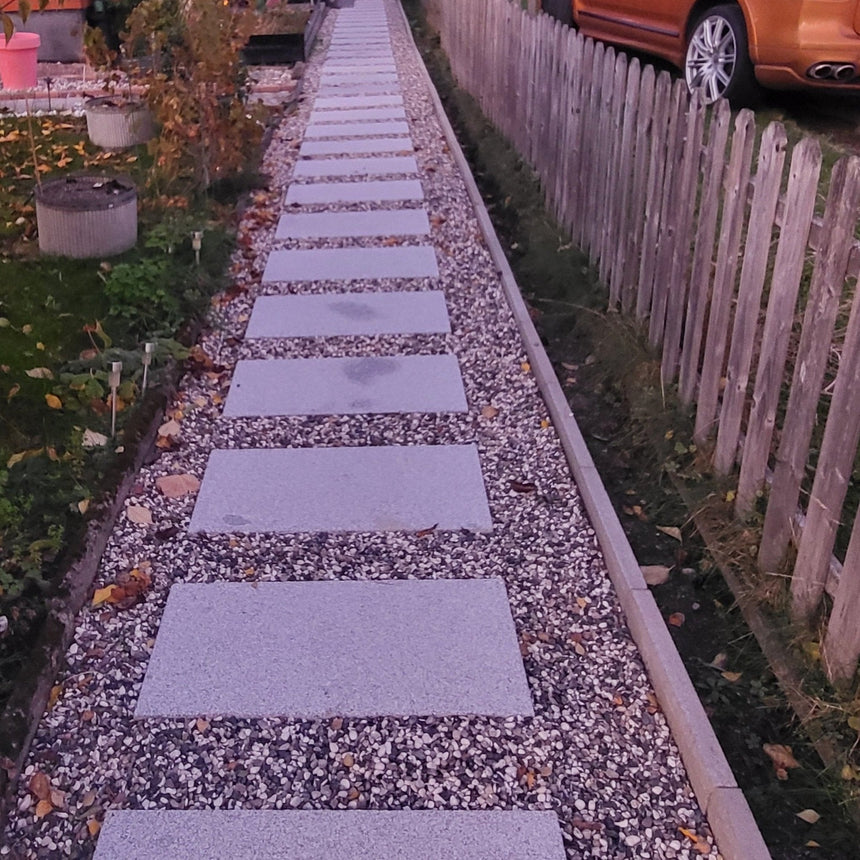 Slät Kantsten Grå 500x250x50 - Stenbolaget