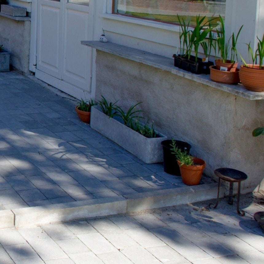 Slät Kantsten Grå 500x250x50 - Stenbolaget