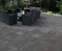 Slät Platta Grafit 400x400x50 - Stenbolaget
