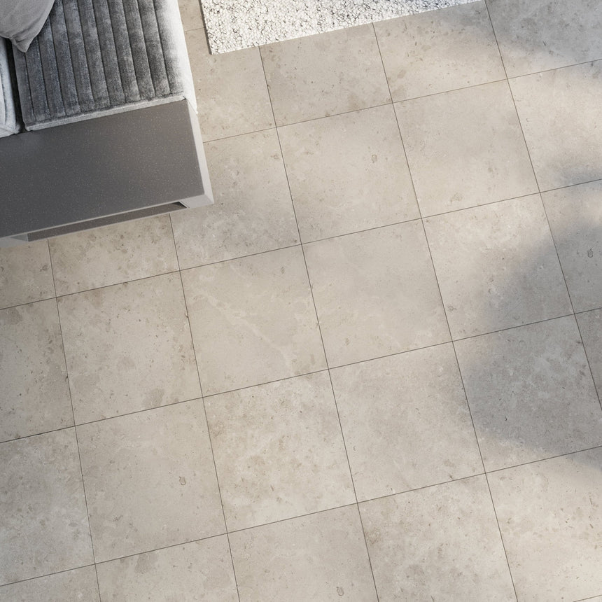 Slite Beige Klinker 60x60 - Stenbolaget