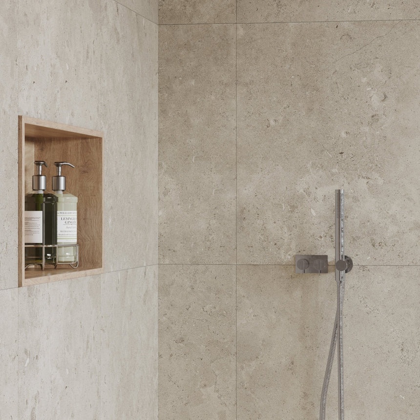 Slite Beige Klinker 60x60 - Stenbolaget