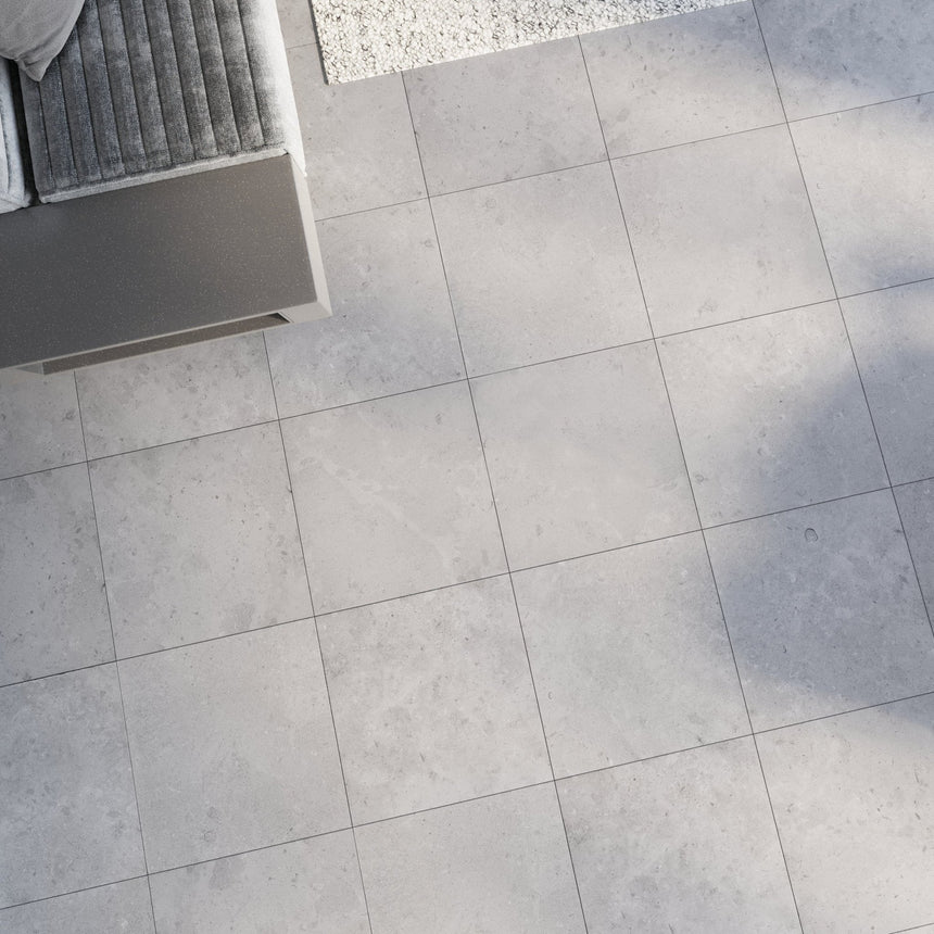 Slite Ljusgrå Klinker 60x60 - Stenbolaget