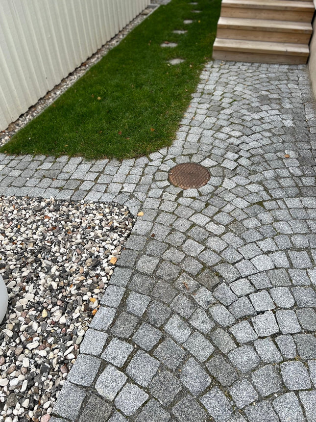 Smågatsten Rustik Materialprov - Stenbolaget