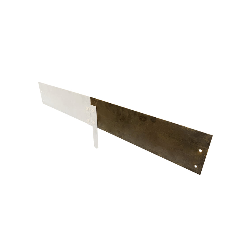 Stålkant Cortenstål Rak 1150x120 - Stenbolaget