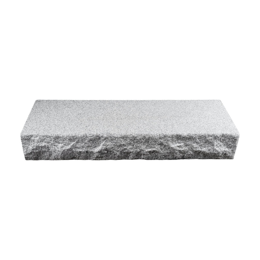 Stentrappa Bergama Granit Premium Grå 1000x350x150 - Stenbolaget
