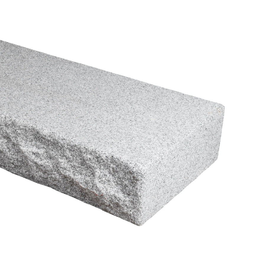 Stentrappa Bergama Granit Premium Grå 1000x350x150 - Stenbolaget