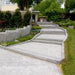Stentrappa Bergama Granit Premium Grå 2000x350x150 - Stenbolaget