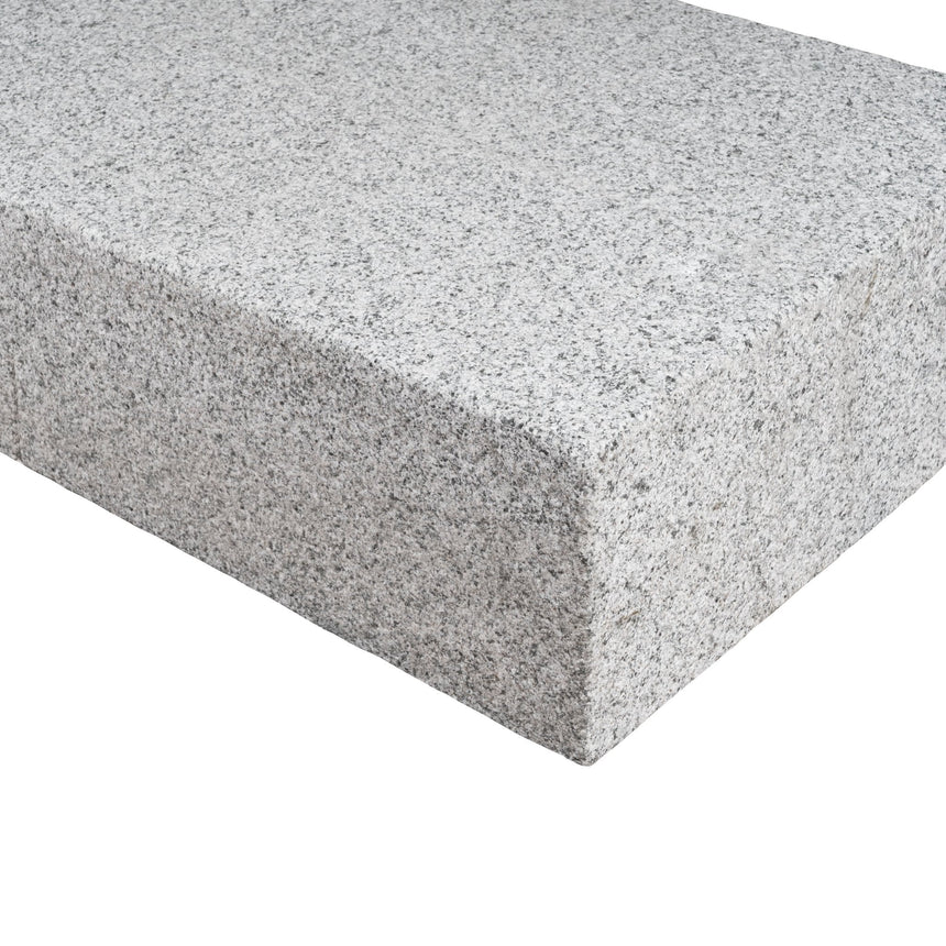 Stentrappa Bergama Granit Premium Grå 2000x350x150 - Stenbolaget