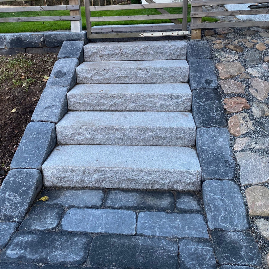 Stentrappa Bergama Granit Villa 14 - Stenbolaget