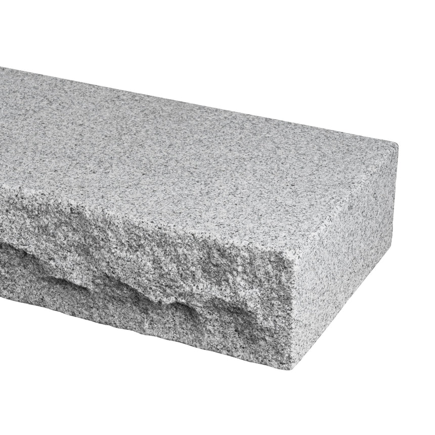 Stentrappa Bergama Granit Villa14 Grå 1000x320x140 - Stenbolaget