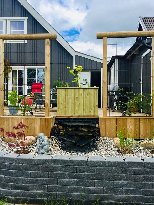 Stödmur Haga Mini Grafit - Stenbolaget