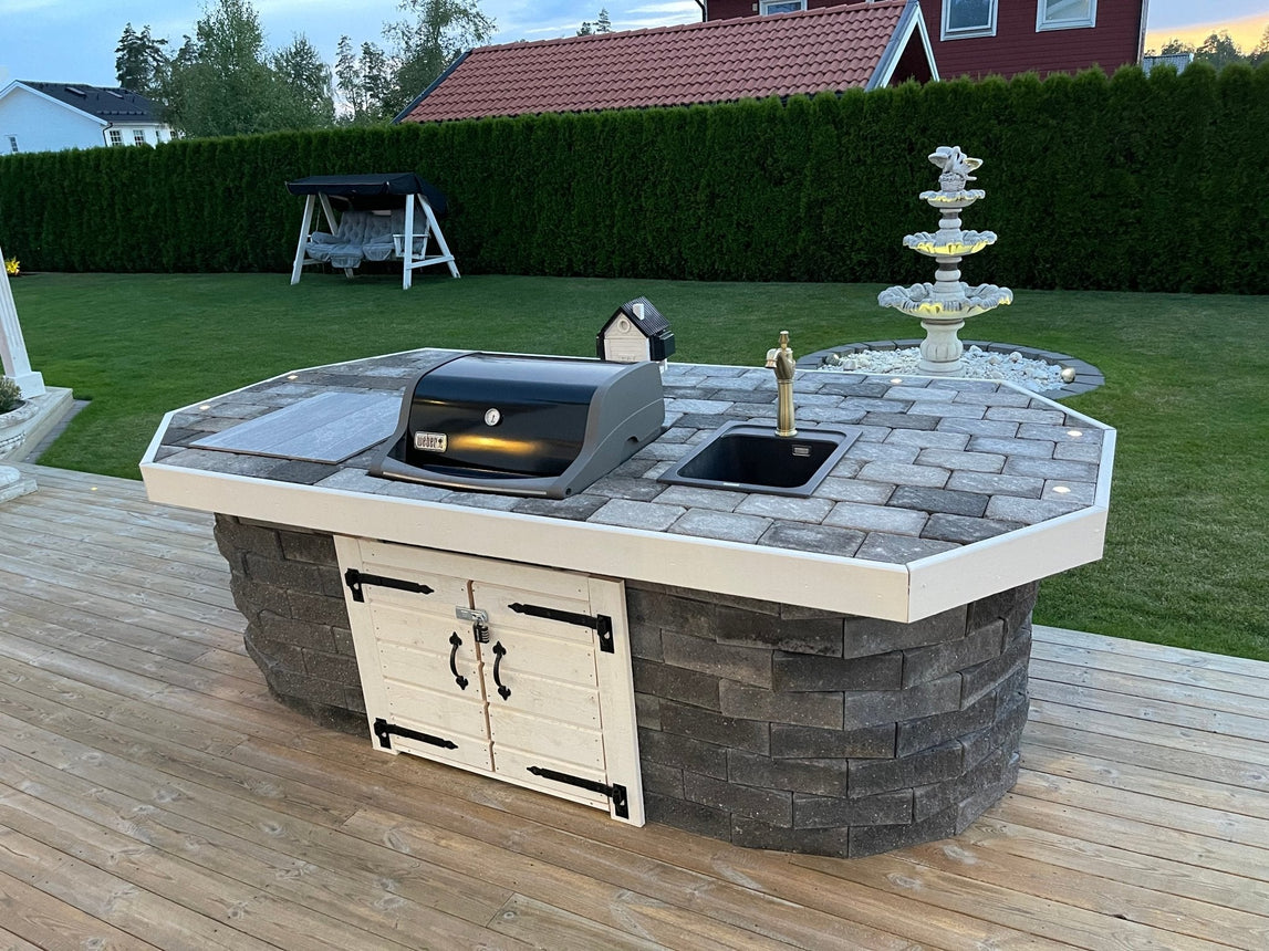 Stödmur Haga Mini Grafit - Stenbolaget