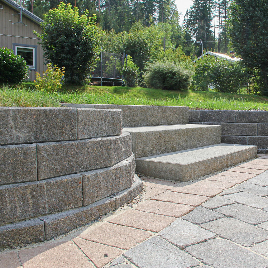 Stödmur Haga Mini Grafit - Stenbolaget