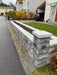 Stolptopp Bergama Granit Grå Modern 350x350x70 - Stenbolaget
