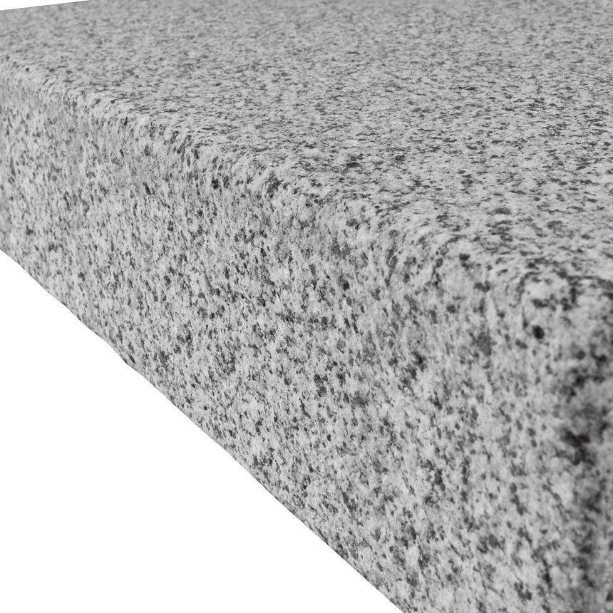 Stolptopp Bergama Granit Grå Modern 350x350x70 - Stenbolaget