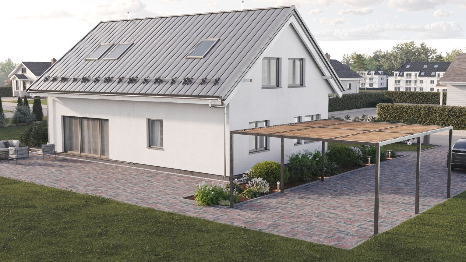 Stormix Elegant Rostmelerad - Stenbolaget Plattor - Betong