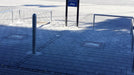 Symbolplattan Motorcykel Karminröd 500x500x70 - Stenbolaget