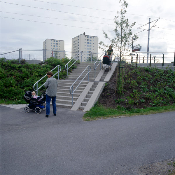 Blocktrappa ramp 2 steg | Stenbolaget.