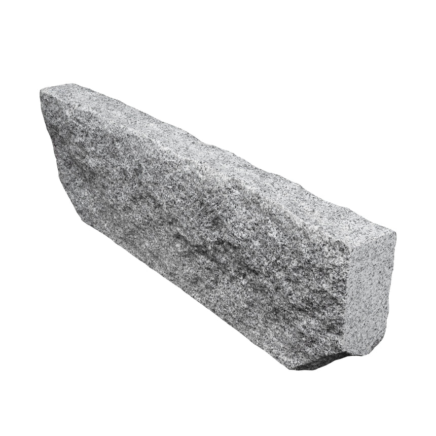 Granitkantsten RV6 Grå Radie 6,0 500-1100x250x80 | Stenbolaget.
