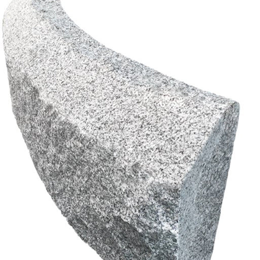 Granitkantsten RF4 Grå Radie 4,5 500-1100x300x100 | Stenbolaget.