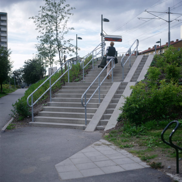 Blocktrappa ramp 4 steg | Stenbolaget.